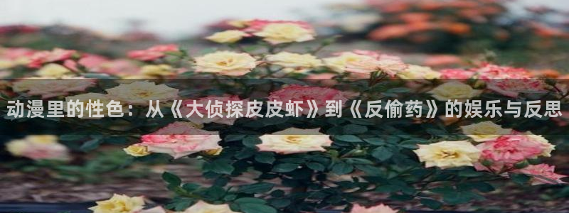 www.动漫天堂：动漫里的性色：从《大侦探皮皮虾》到《反偷药》的娱乐与反思