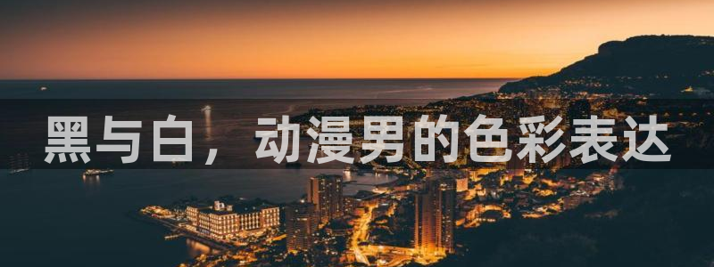动漫天堂从哪下载安装：黑与白，动漫男的色彩表达